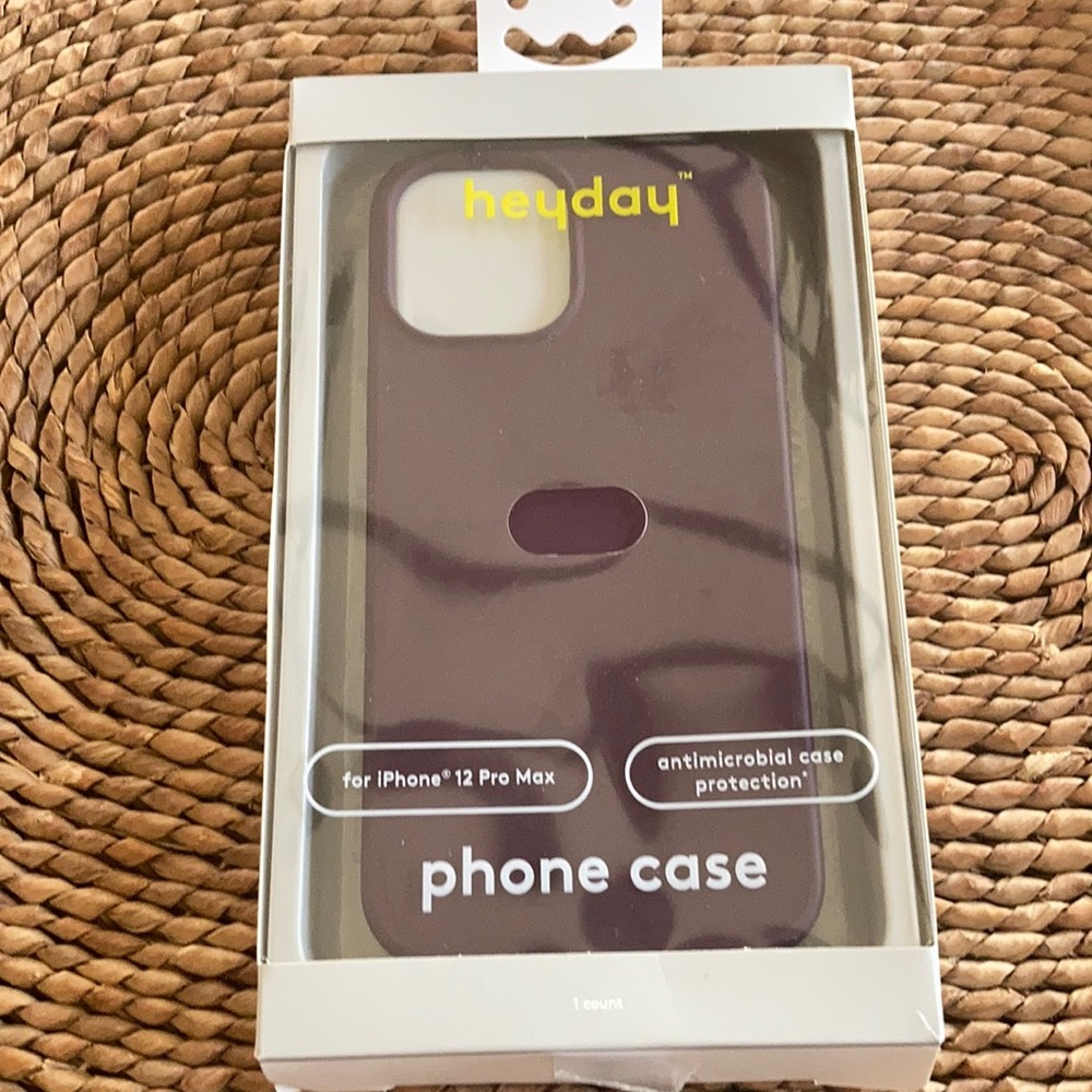 heyday IPhone 12 Pro Max silicone case